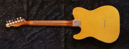 SN-0173 Glendale Guitar Custom Back