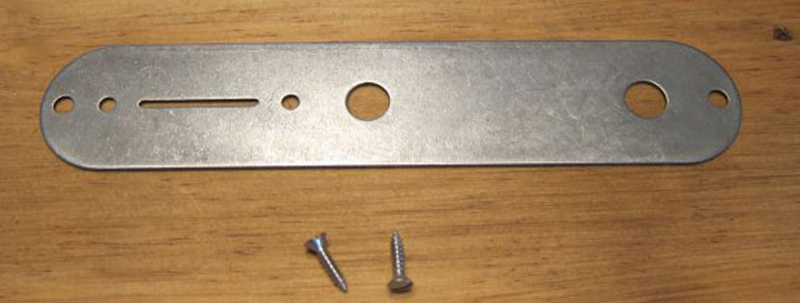 Steel Control Plate The "Raw-Deal" un-polished and un-plated.