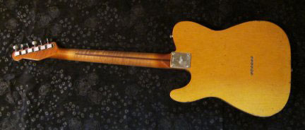 SN-0146 Glendale Guitar Custom Back